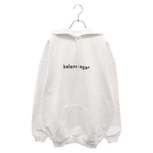 BALENCIAGA バレンシアガ フロントロゴ プリント プルオーバー 
