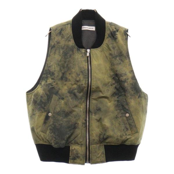 FFFPOSTALSERVICE トリプルエフポスタルサービス MA-1 Bomber vest ボ...