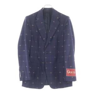 GUCCI グッチ GGチェックジャガード シ...の詳細画像1