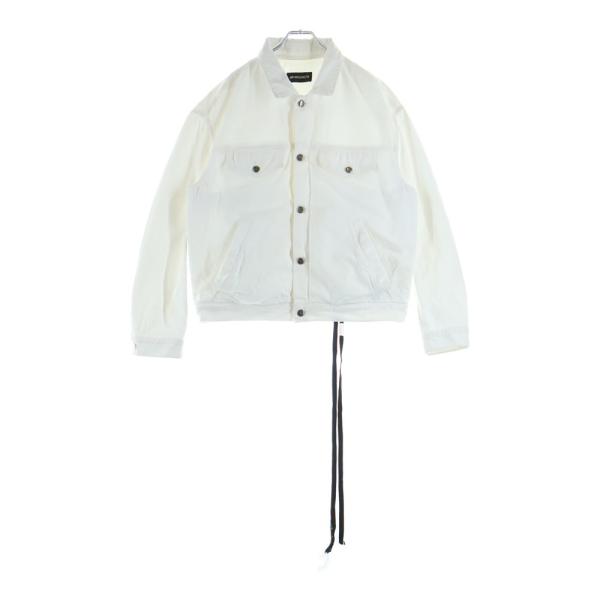 ANN DEMEULEMEESTER アンドゥムルメステール ボンテージ デニムジャケット Gジャン...