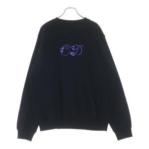 ディオール 21SS ×KENNY SCHARF ディオールアンドケニーシャーフ CD刺繍ロゴクルーネックトレーナー エンブロイダリー 193J687A0531