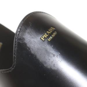 PRADA プラダ ブラッシュドレザー ミュー...の詳細画像5