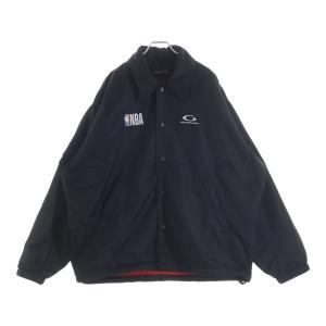 BALENCIAGA バレンシアガ 25AW ×NBA NYLON COACH JACKET ナイロンコーチジャケット ブラック/レッド 864836 TMO13