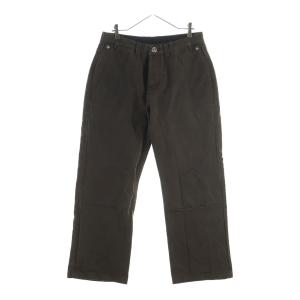 クロムハーツ Cemetery Cross Leather Patch Cotton Cargo Pants セメタリークロス レザーパッチ コットンカーゴパンツ ブラウン ‐