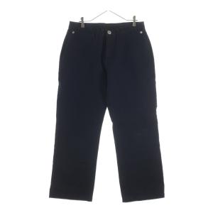 クロムハーツ Cemetery Cross Leather Patch Cotton Cargo Pants セメタリークロス レザーパッチ コットンカーゴパンツ ブラック ‐