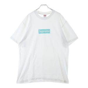 SUPREME シュプリーム ×TIFFANY & Co Box Logo Tee ティファニー ボックスロゴ半袖Tシャツ カットソー ホワイト