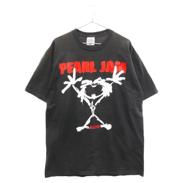 VINTAGE ヴィンテージ 90s PEARL JAM ALIVE パールジャム フロントプリント...