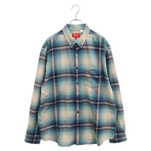 SUPREME シュプリーム 23SS Shadow Plaid Flannel Shirt シャド...