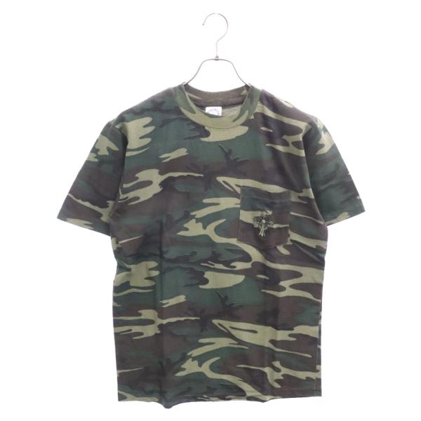 CHROME HEARTS クロムハーツ CAMO POCKET TEE カモ ポケット付き 半袖T...