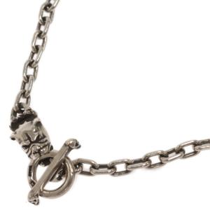 Gaboratory/Gabor ガボラトリー/ガボール old bulldog Head Chain NeckLace ブルドッグ ヘッド チェーンネックレス シルバー｜shopbring