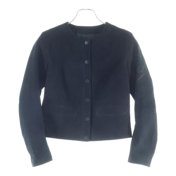 NO BRAND ノーブランド A LEATHER エーレザー CARDIGAN JACKET ノー...