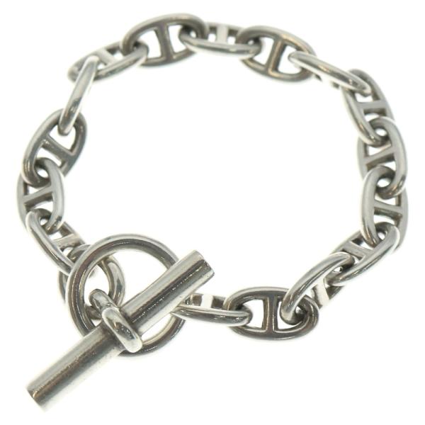 HERMES エルメス 80s VINTAGE シェーヌダンクル PM 16コマ 筆記体刻印 ブレス...