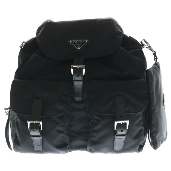PRADA プラダ Re-Nylon ナイロンバックパック ブラック 1BZ811