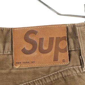 SUPREME シュプリーム レザーパッチ ベ...の詳細画像5