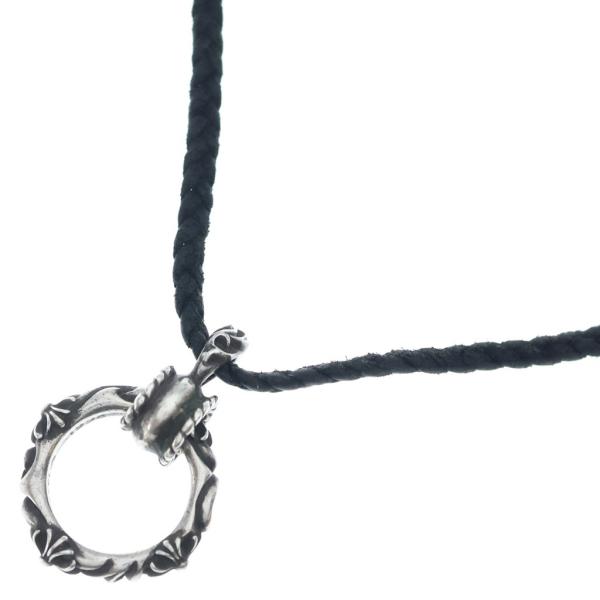 CHROME HEARTS クロムハーツ EWLP SBTBAND モチーフアイウェアループ Wレザ...