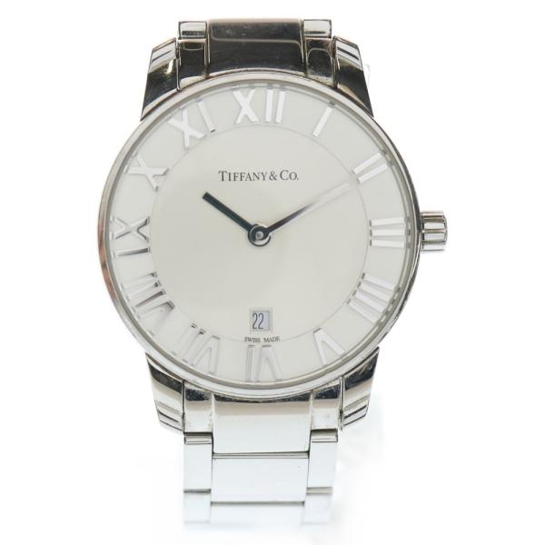 TIFFANY &amp; Co. ティファニー アトラス 2ハンド 29mm シルバー文字盤 SS/QZ ...