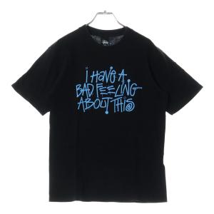 STUSSY ステューシー 10s STAR WARS スターウォーズ コラボ プリント Tシャツ ブラック