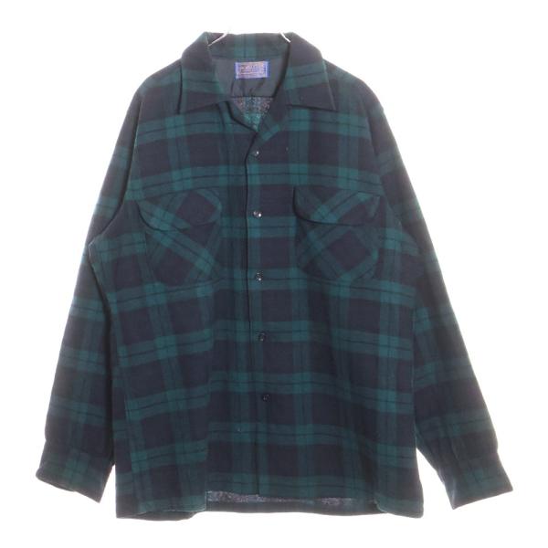 PENDLETON ペンドルトン 60S WOOL CHECK L/S SHIRT ウール チェック...