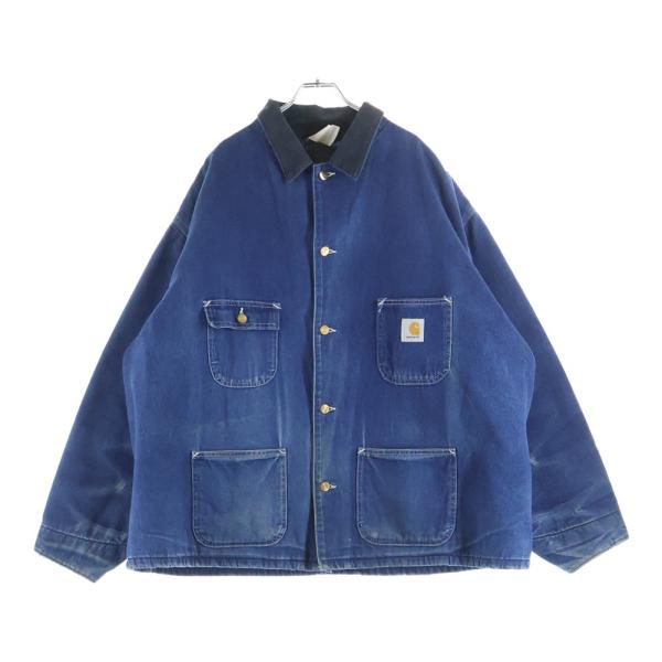 CARHARTT カーハート 80S DENIM COVERALL 星タグ 裏地ブランケット ミシガ...