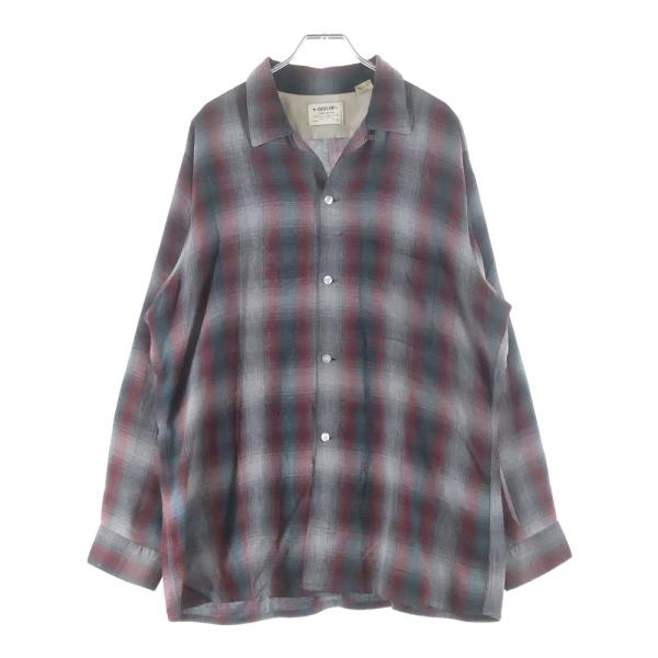 ヴィンテージ 50-60S ARROW アロー CHEVELLA RAYON L/S OMBRE C...