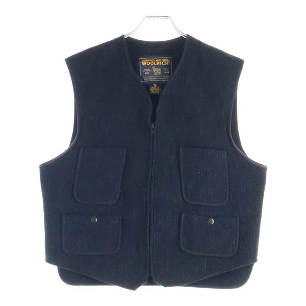 WOOLRICH ウールリッチ 90s シンチバッグ ハンティングベスト マルチポケット ブラック