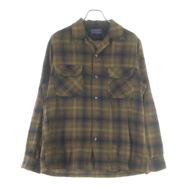 PENDLETON ペンドルトン 50-60s VINTAGE ヴィンテージ ボートシャツ バージン...