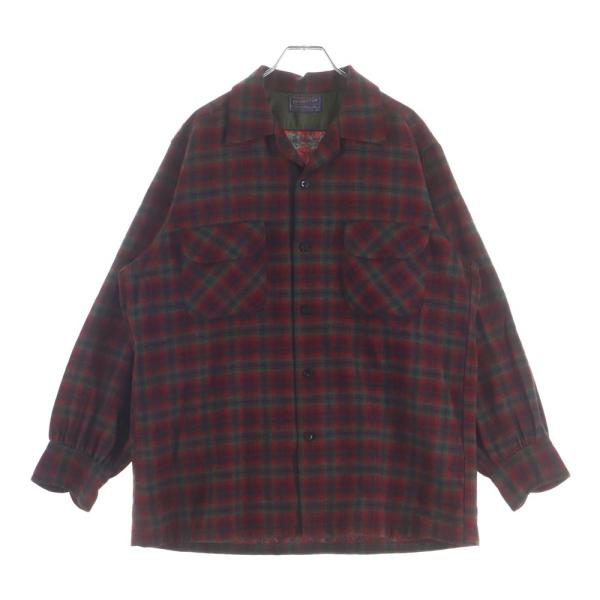PENDLETON ペンドルトン 60s WOOL CHECK L/S SHIRT ウールチェック長...