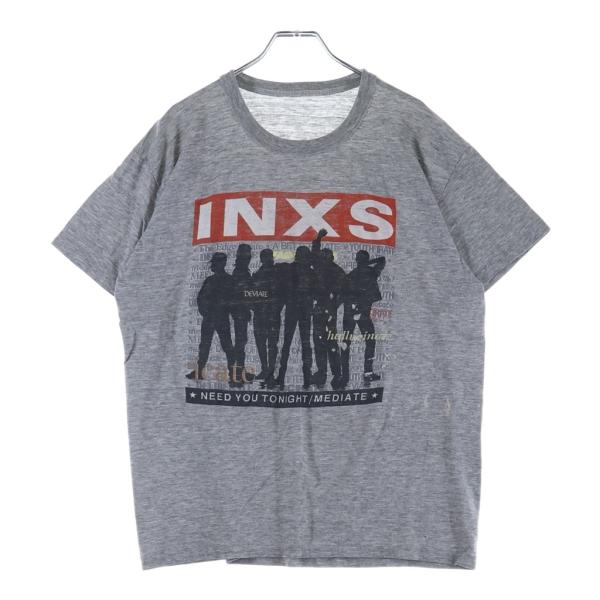 VINTAGE ヴィンテージ 80S INXS NEED YOU TONIGHT インエクセン 両面...