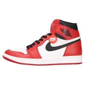 ナイキ AIR JORDAN 1 RETRO HIGH OG CHICAGO 555088-101 エアジョーダン1ハイカットスニーカー 15年製 シカゴ US10/28cm ホワイト/レッド｜shopbring