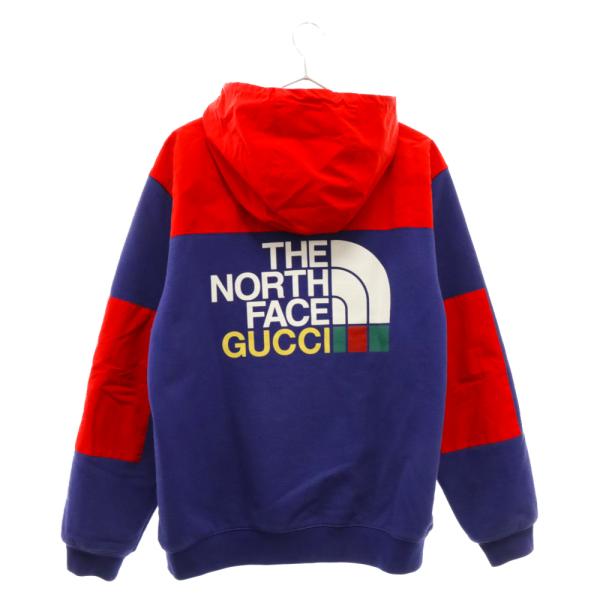 GUCCI グッチ 21AW×THE NORTH FACE ジップジャケット ナイロン スウェット ...