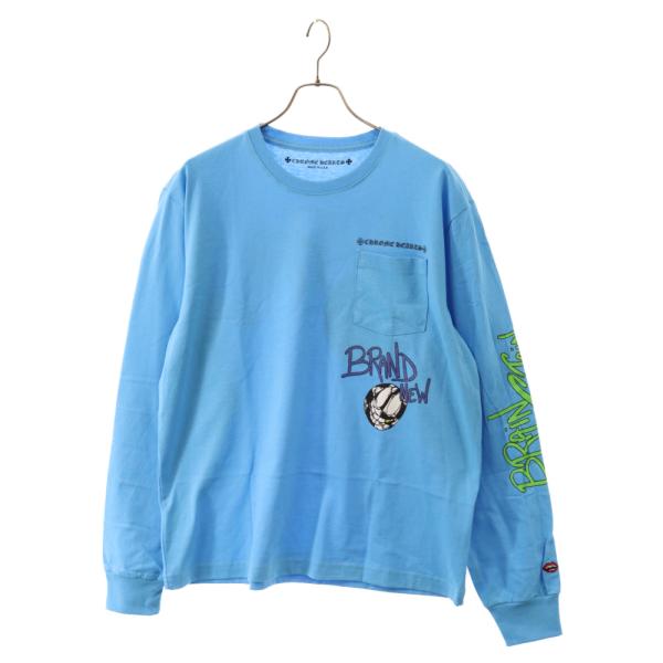 クロムハーツ×MATTY BOY BRAIN NEW L/S TEE マッティボーイ ブレインニュー...