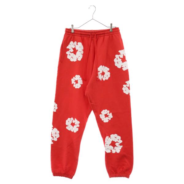 DENIM TEARS デニムティアーズ 23AW FLOWER PRINT SWEAT PANTS...