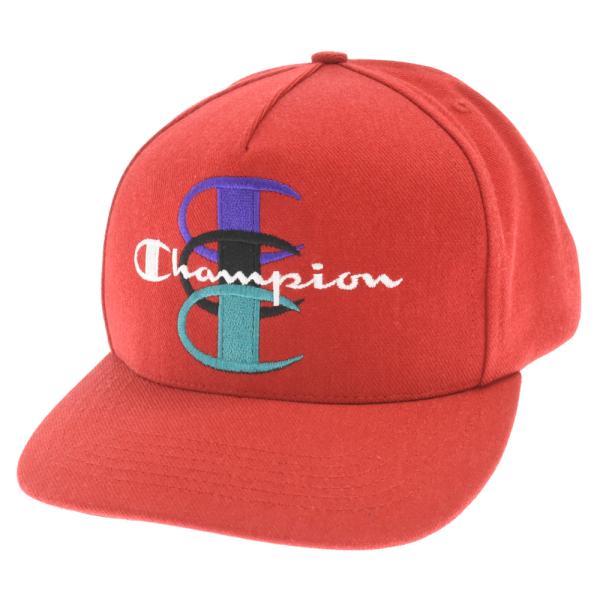 SUPREME シュプリーム 17AW×Champion 5Panel Cap フロントロゴ刺繍 5...