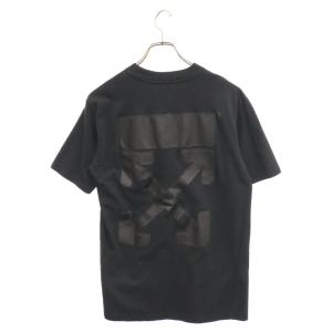 OFF-WHITE オフホワイト Arrow T-shirt OWAA049E20JER013 バックアロープリント 半袖Tシャツ ブラック　レディース｜shopbring