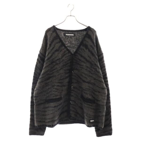 NEIGHBORHOOD 23AW TIGER PATTERN MOHAIR CARDIGAN 23...