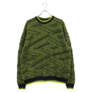 VERSACE ヴェルサーチ グレカ柄 ニットセーター グリーン 1008472  