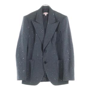 MASU エムエーエスユー SPARKLING TAILORED JACKET スパンコール テーラードジャケット グレー M25K6JK001