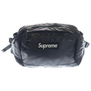 SUPREME シュプリーム 17AW Waist Bag ロゴデザイン ウエストバッグ ブラック