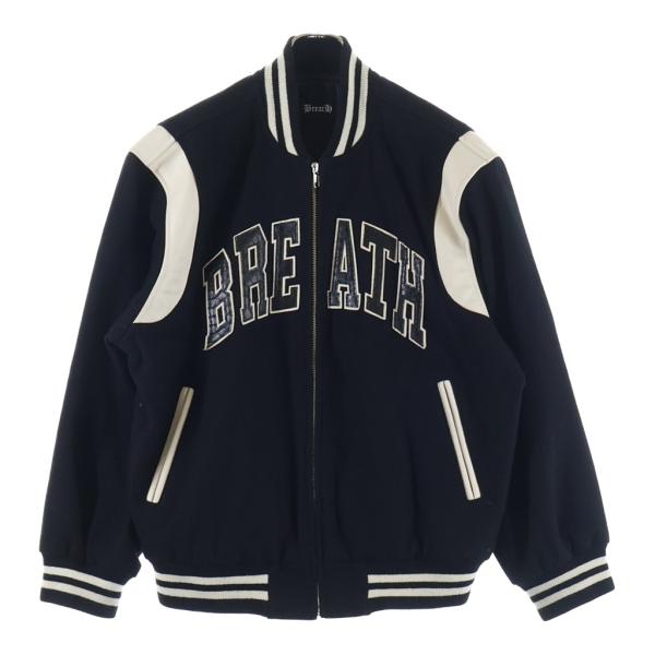 BREATH ブレス PYTHON STADIUM JACKET ロゴパッチ スタジアムジャケット ...