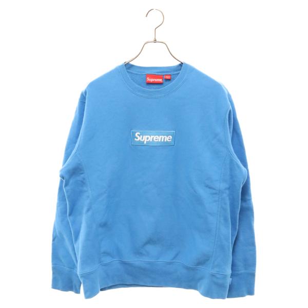 SUPREME シュプリーム 18AW Box Logo Crewneck ボックスロゴ クルーネッ...