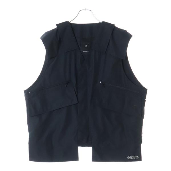 ALMOSTBLACK オールモストブラック ×D-VEC UTILITY VEST GORE-TE...