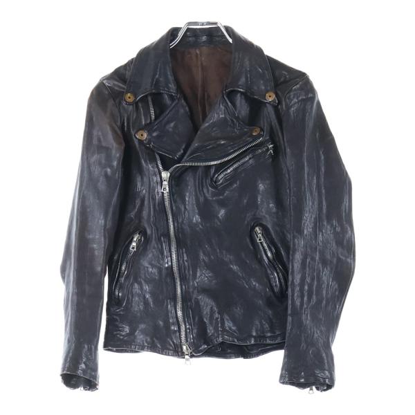 ISAMU KATAYAMA BACKLASH イサムカタヤマバックラッシュ カウレザー 牛革 ダブ...