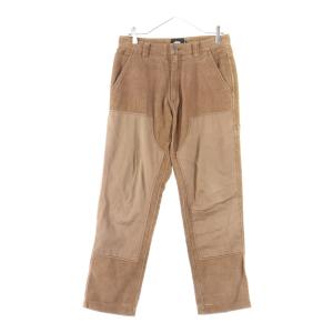 STUSSY ステューシー ダブルニー コーデュロイ ペインターパンツ ブラウン