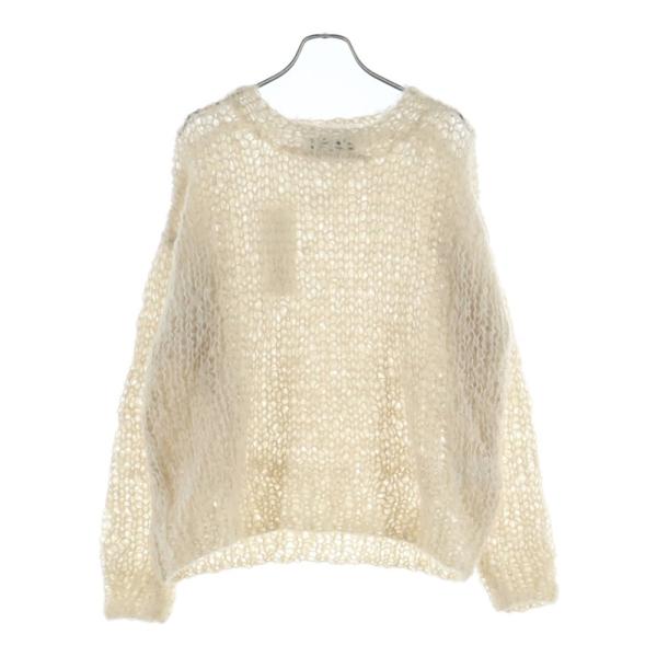 UNUSED アンユーズド 24AW MOHAIR PULLOVER KNIT プルオーバーモヘアニ...