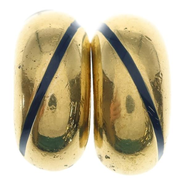 BURBERRY バーバリー 80s VINTAGE ヴィンテージ イヤリング ゴールド