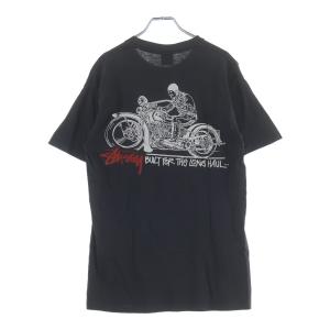 ステューシー 80S VINTAGE OLD STUSSY HARLEY BIKE TEE ヴィンテージ オールドステューシー ハーレーバイク 半袖 Tシャツ カットソー