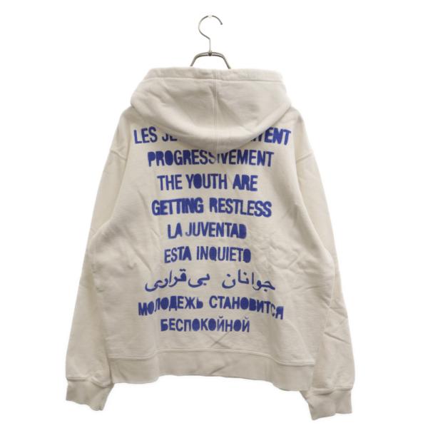 SUPREME 20SS Restless Youth Hooded Sweatshirt バックプ...