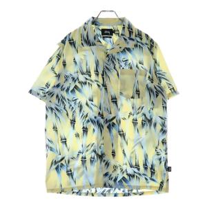 STUSSY ステューシー PALM TREE SHORT SLEEVE SHIRT パームツリー 総柄 半袖シャツ マルチ