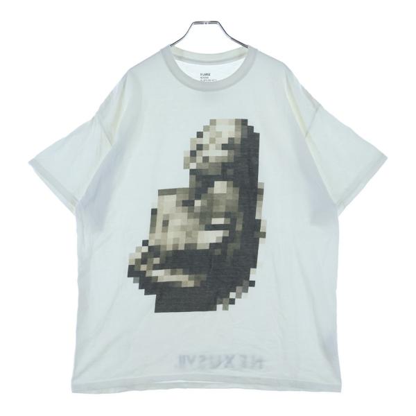 ネクサスセブン × モデレートジェネラリー デジカモ パロディプリント クルーネック 半袖Tシャツ ...