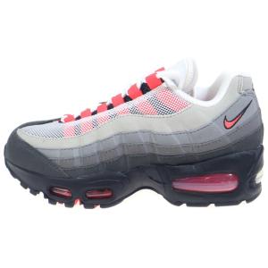 ナイキ AirMax95 エアマックス95 ビッグバブル ミディアムアッシュ ローカットスニーカー グレー/レッド US4/23cm IM7410-001